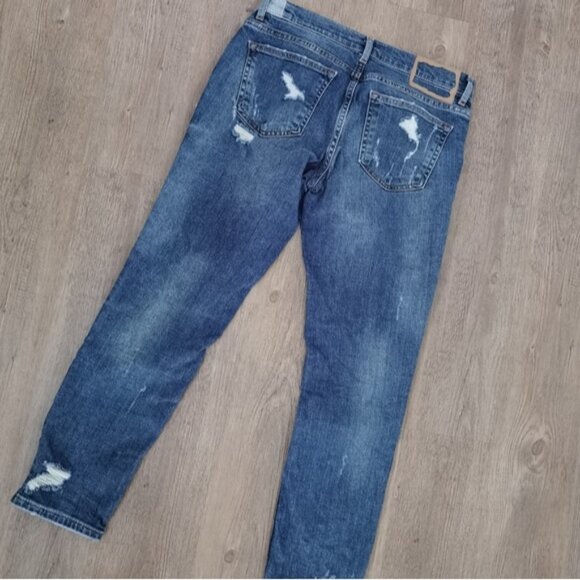 Zara distressed relaxed fit jeans - Picture 4 of 7